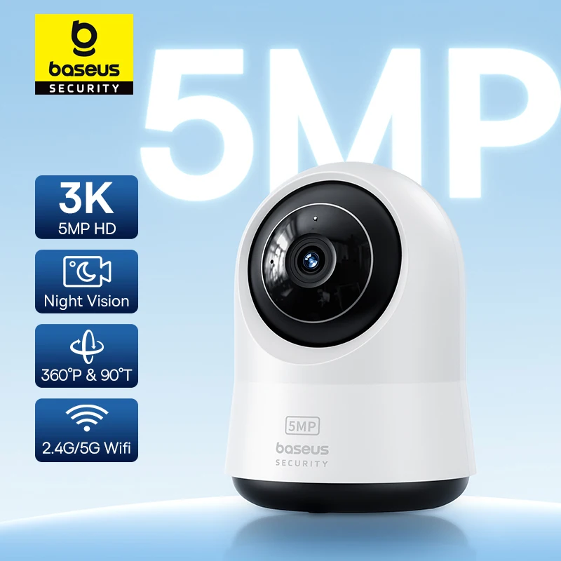 Eufy Camera E220 - Baseus-屋内セキュリティ監視カメラ,3k,wifi,ip,2.4g,5g,8x,屋内