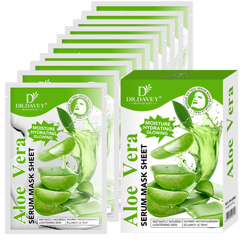 アロエベラセラムフェイシャルマスクシート　フェイシャルケア　 - Aloe Vera Pot のレビューと価格